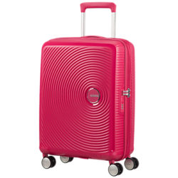 American Tourister Soundbox 4-Wheel 55cm Cabin Case Lightening Pink